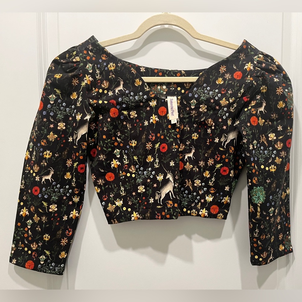 Samantha Pleet Illuminated blouse top size 0